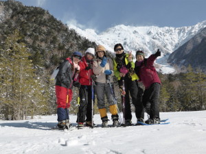 好天気に感激！