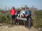 火燈山(803m)にて